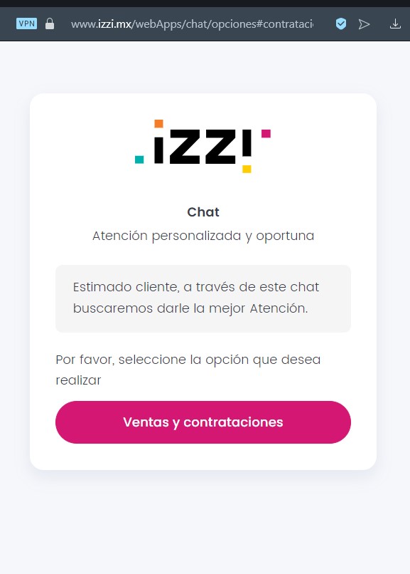 chat de izzi