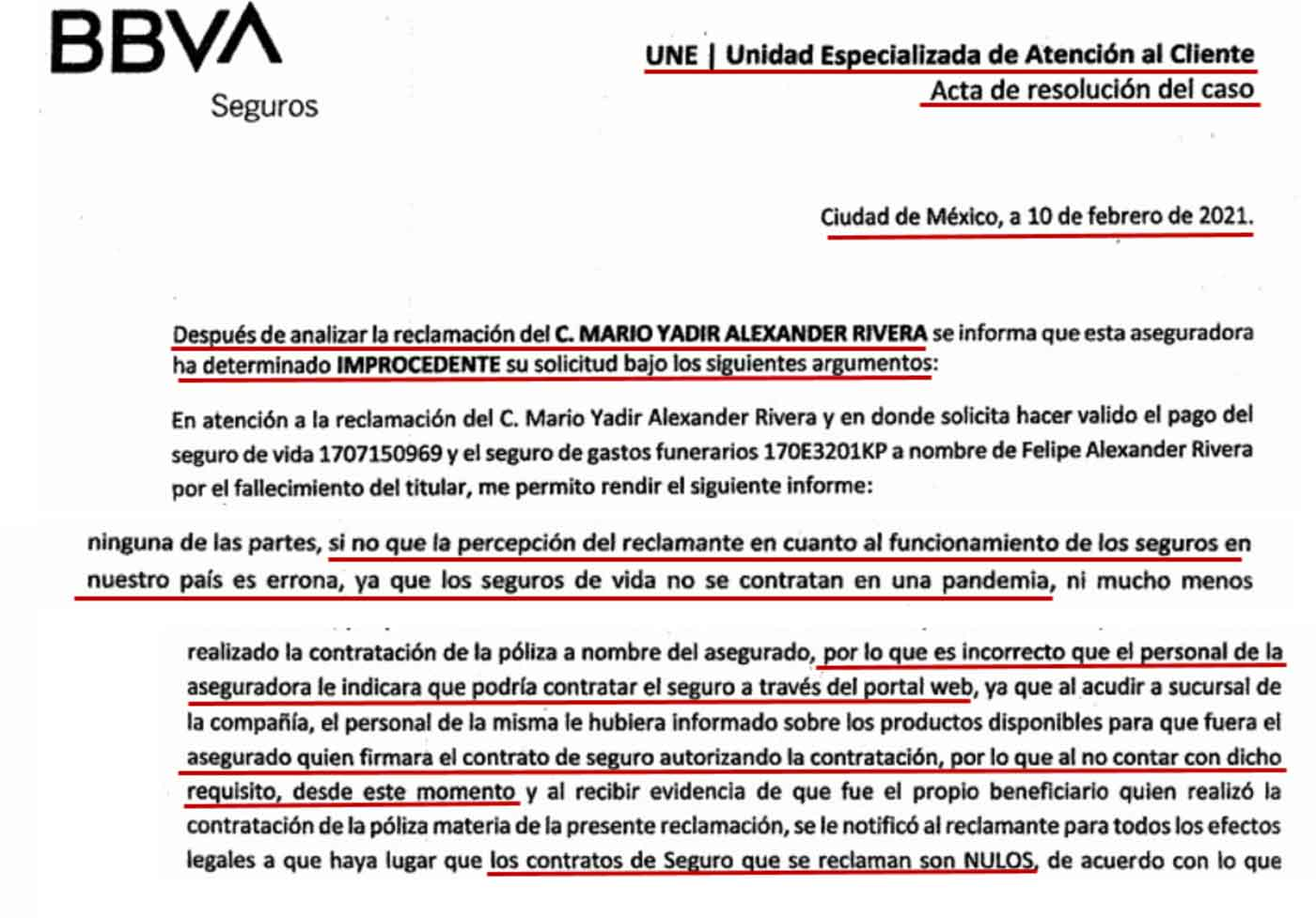 Carta Reclamatoria Bancomer BBVA México: Ejemplo Y Consejo - Elegir ...